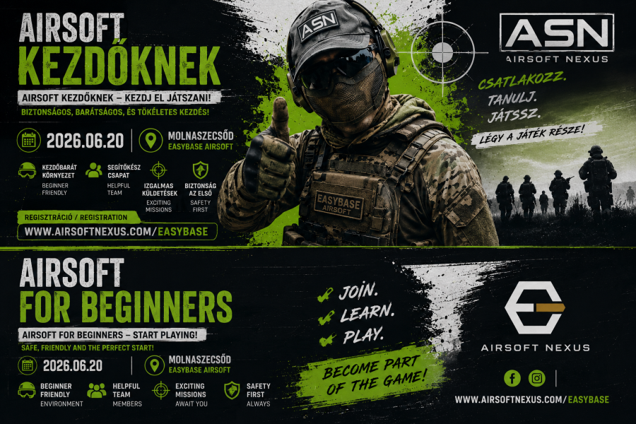 Airsoft kezdőknek és régieknek
