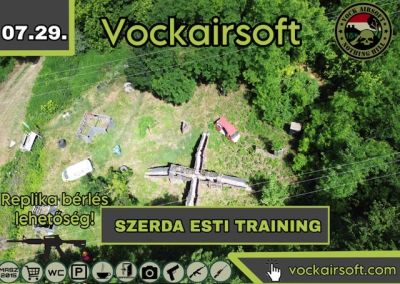 Vockairsoft - Szerda esti training